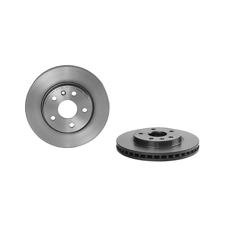 Remschijven Vooras Brembo Premium