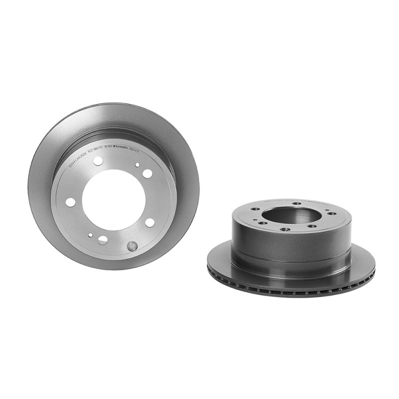 Remschijven Achteras Brembo Premium