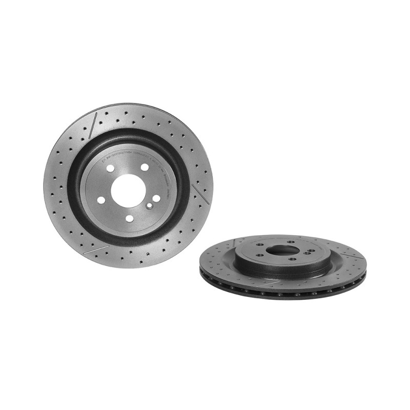 Remschijven Achteras Brembo Premium