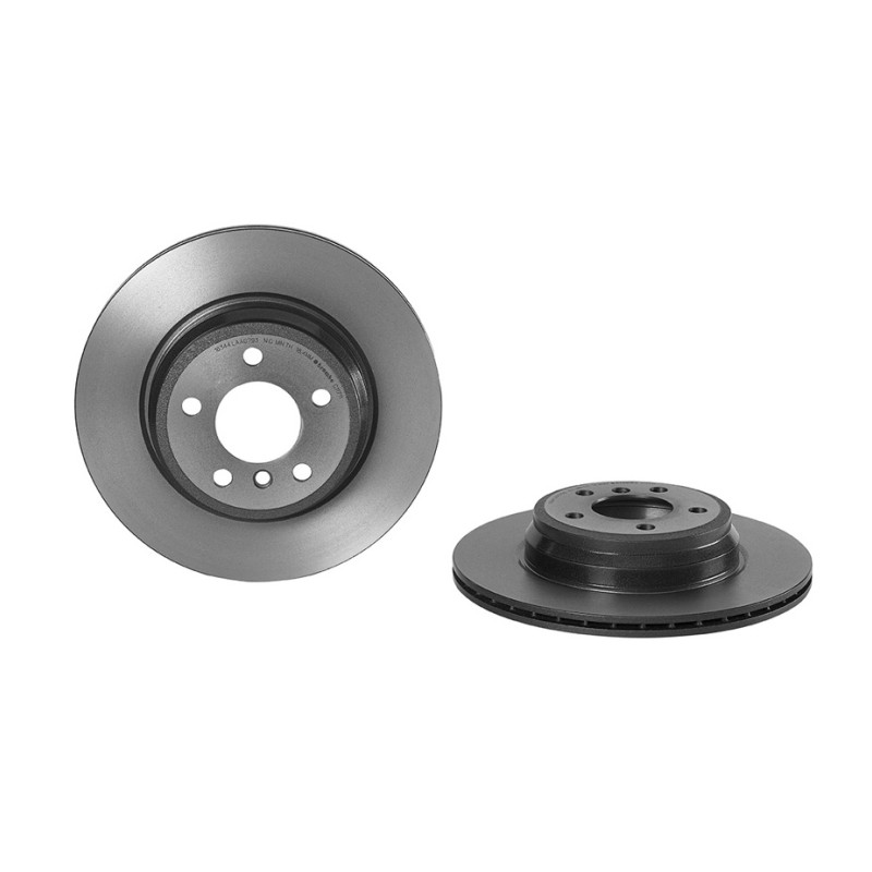 Remschijven Achteras Brembo Premium