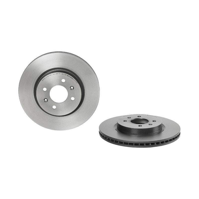 Remschijven Vooras Brembo Premium
