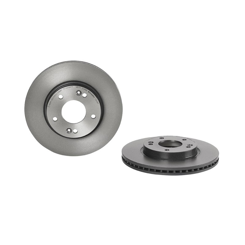 Remschijven Vooras Brembo Premium