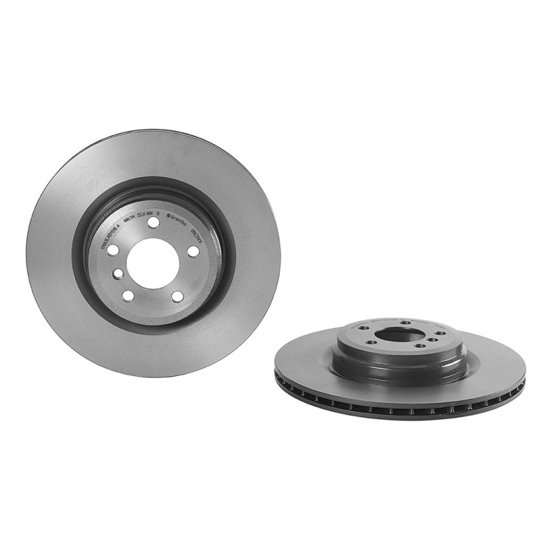 Remschijven Achteras Brembo Premium