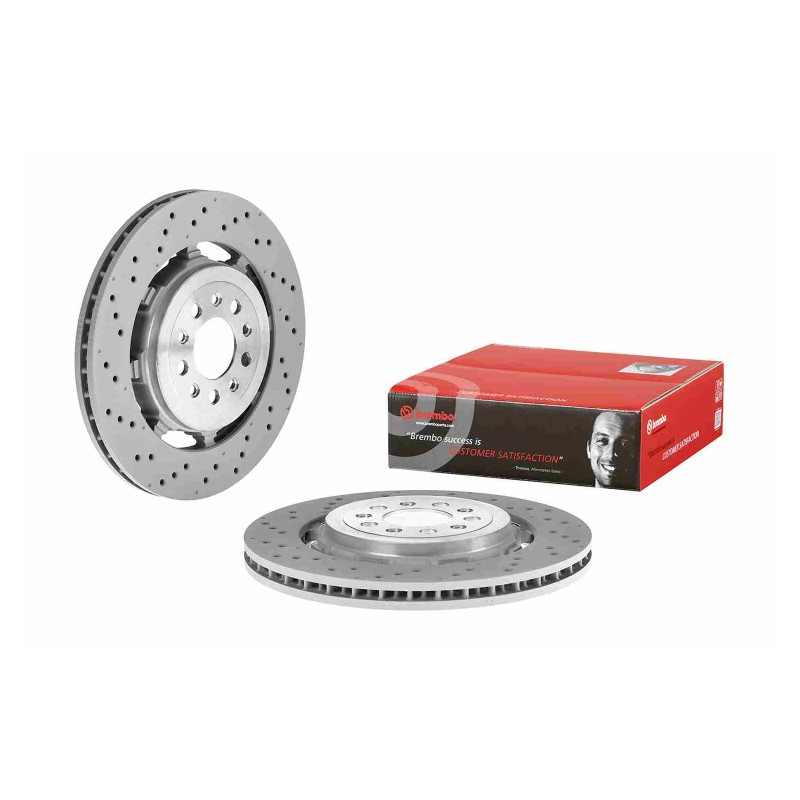 Remschijven Achteras Brembo Premium