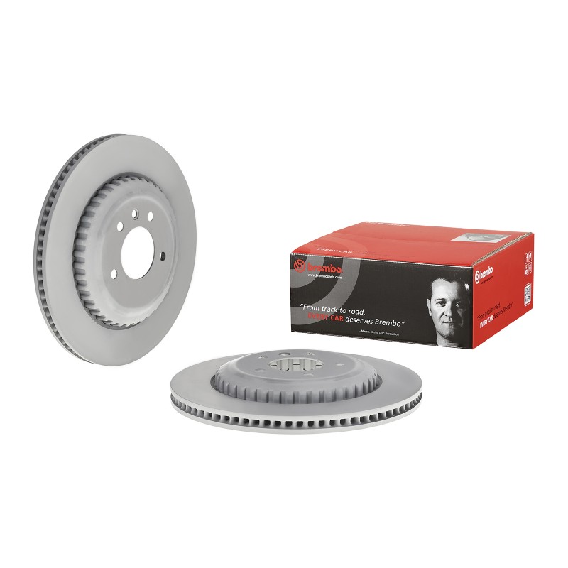Remschijven Achteras Brembo Premium