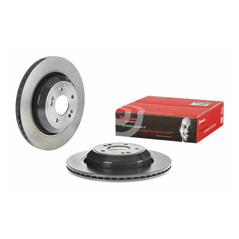 Remschijven Achteras Brembo Premium