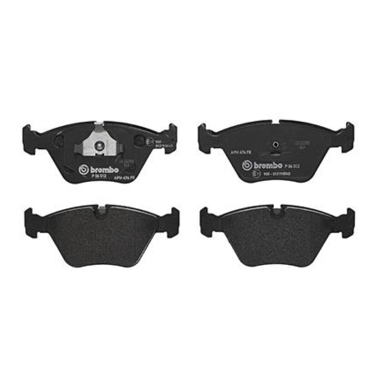 Remblokkenset Vooras Brembo premium