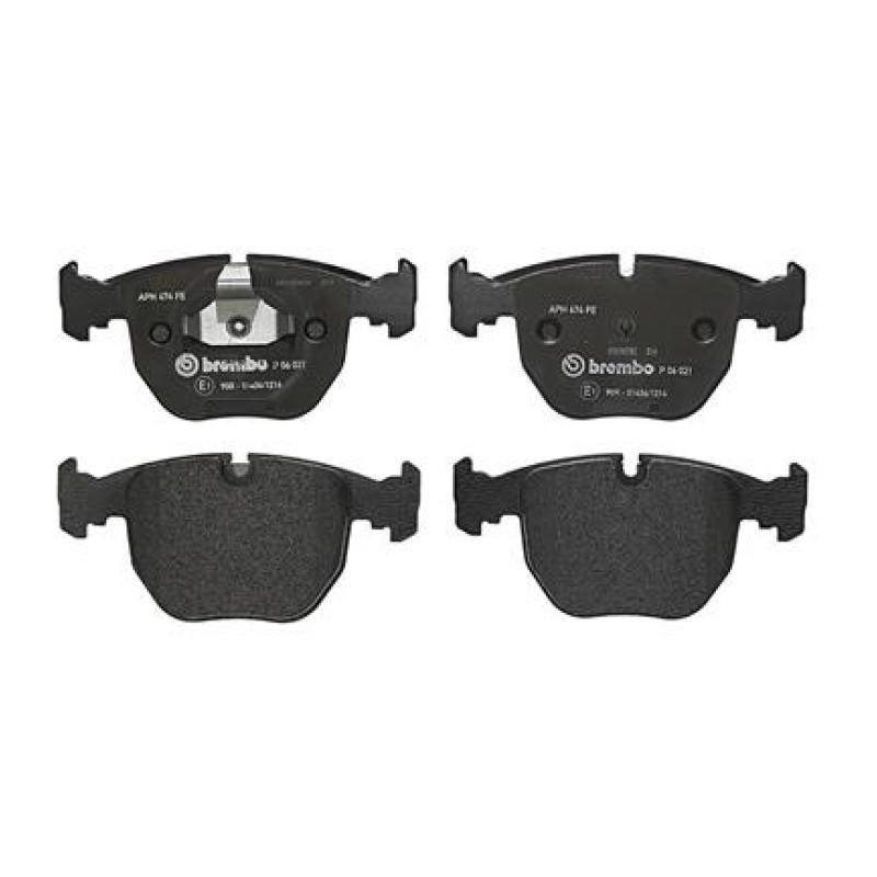 Remblokkenset Vooras Brembo premium