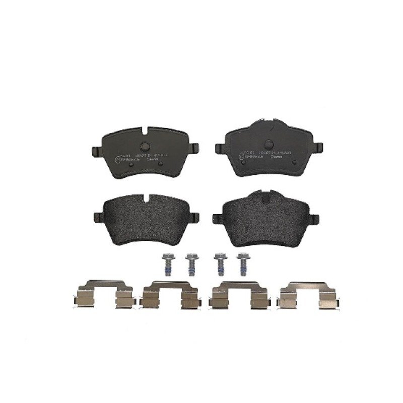 Remblokkenset Vooras Brembo premium