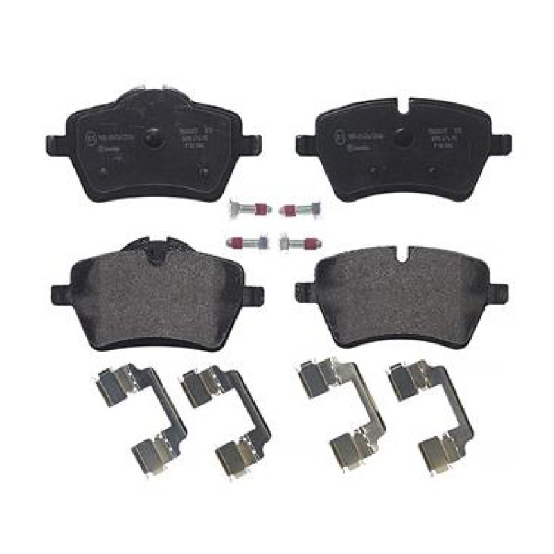 Remblokkenset Vooras Brembo premium