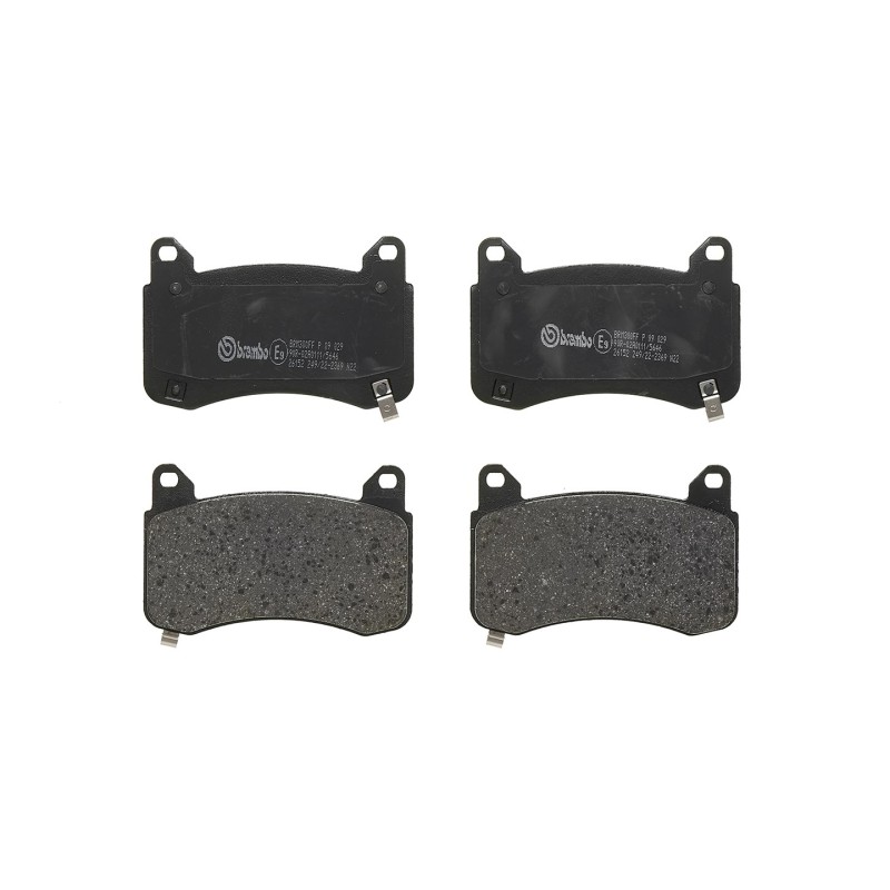 Remblokkenset Vooras Brembo premium