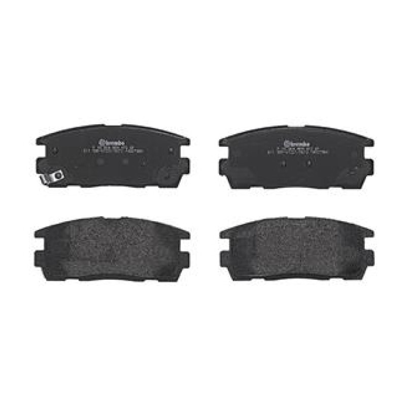 Remblokkenset Achteras Brembo premium