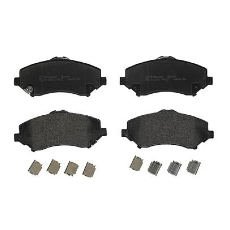 Remblokkenset Vooras Brembo premium
