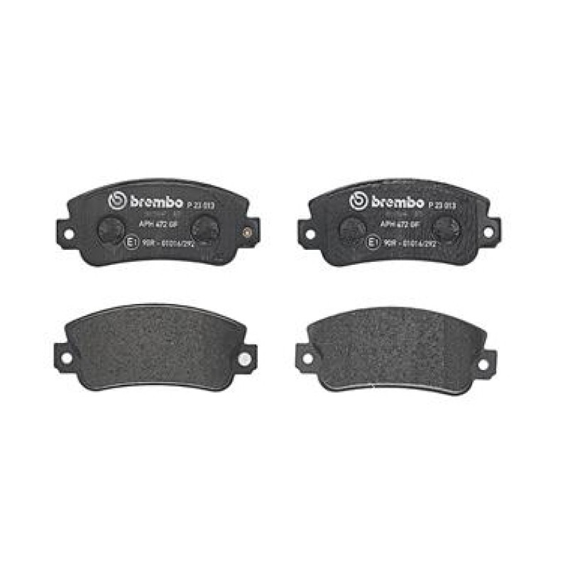 Remblokkenset Vooras Brembo premium