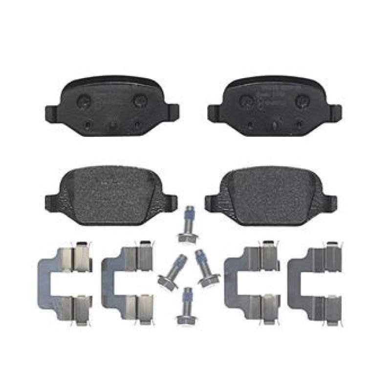 Remblokkenset Achteras Brembo premium