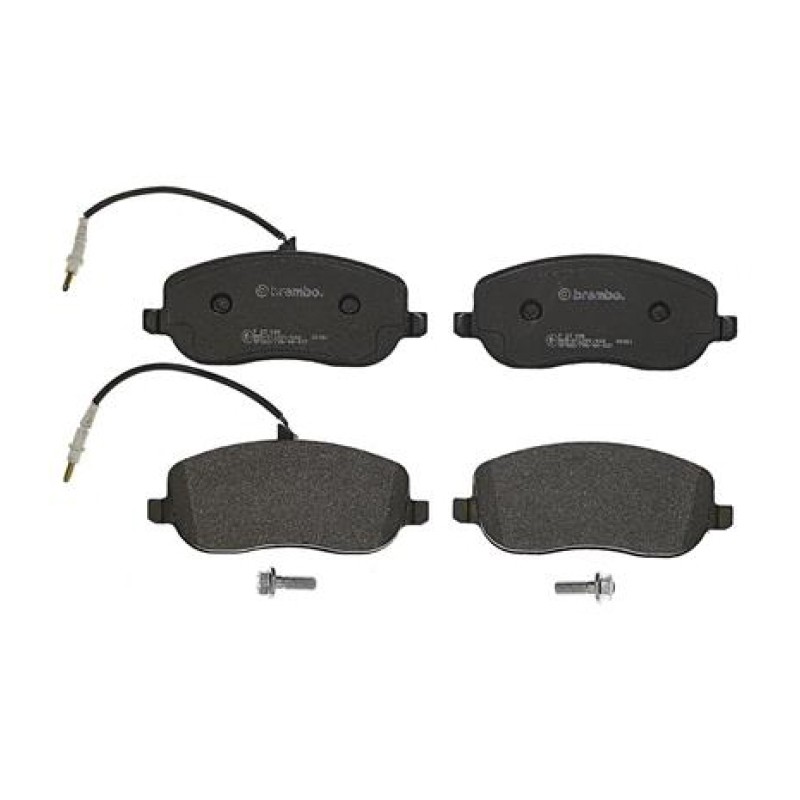 Remblokkenset Vooras Brembo premium