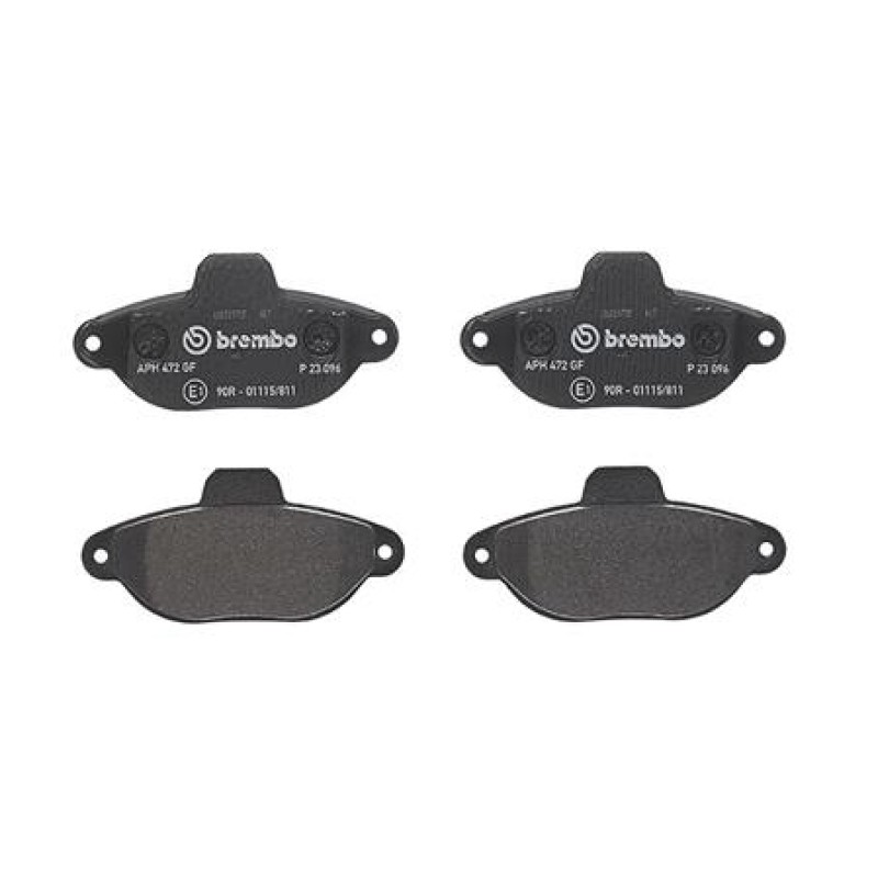 Remblokkenset Vooras Brembo premium