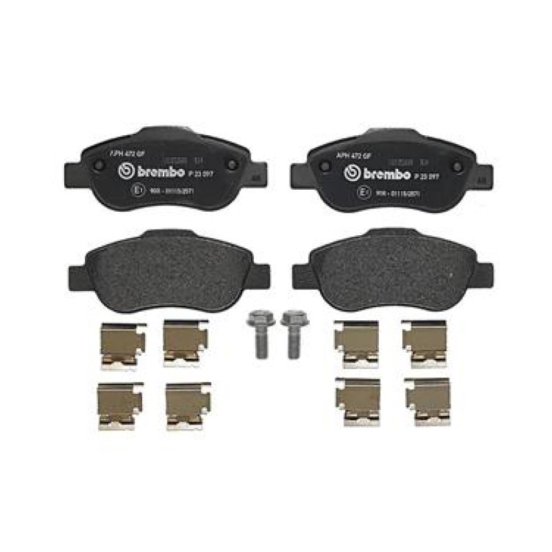 Remblokkenset Vooras Brembo premium