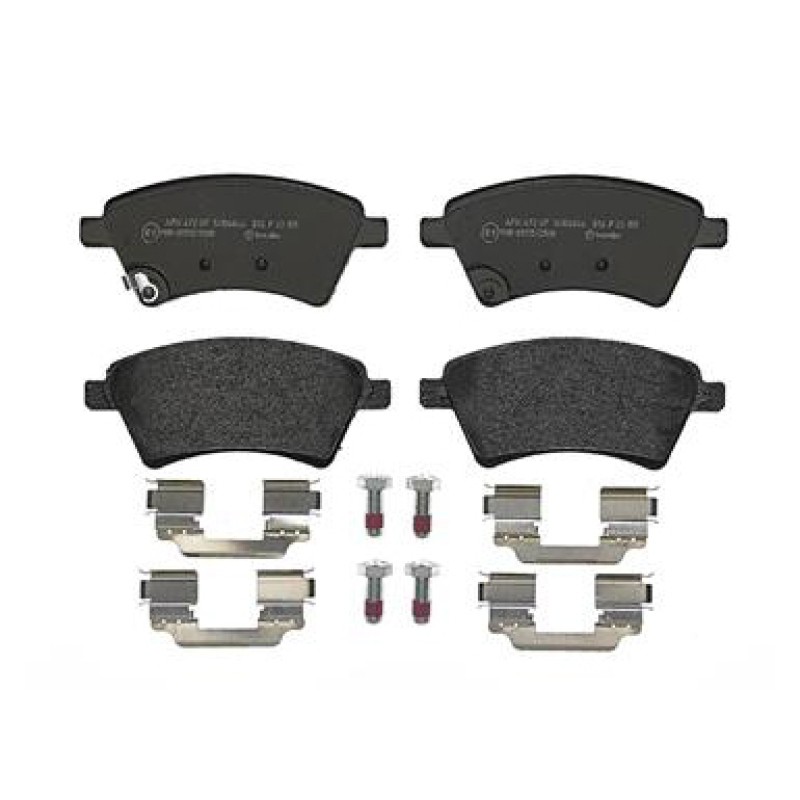 Remblokkenset Vooras Brembo premium
