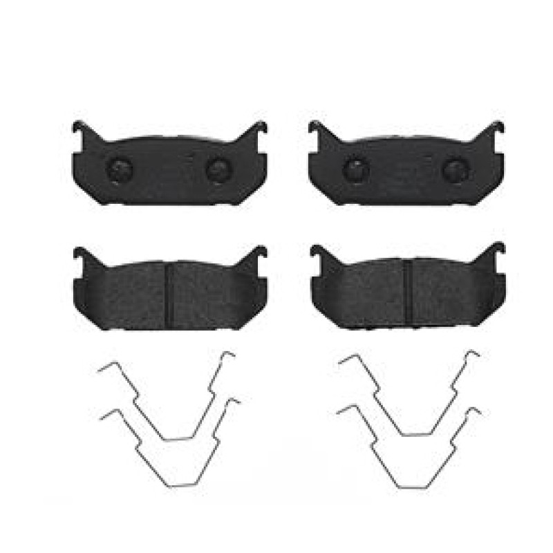 Remblokkenset Achteras Brembo premium