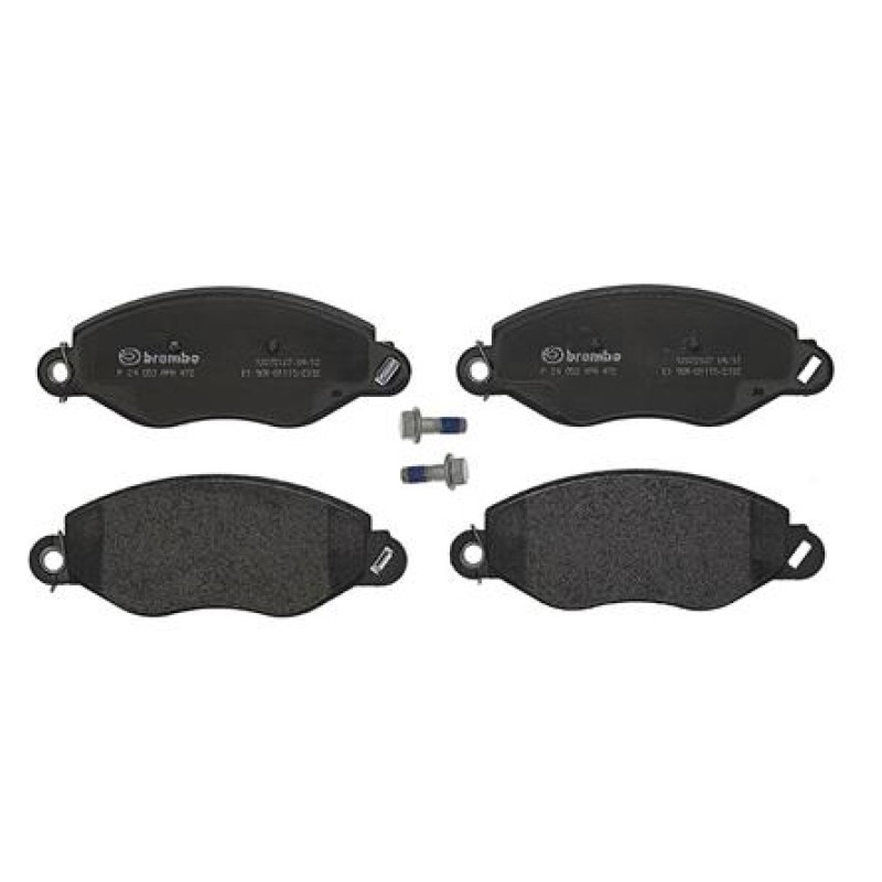 Remblokkenset Vooras Brembo premium