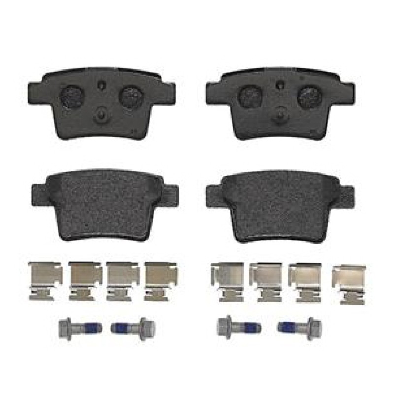 Remblokkenset Achteras Brembo premium