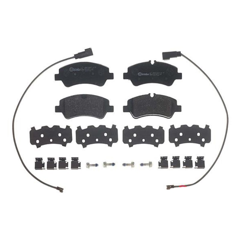 Remblokkenset Achteras Brembo premium