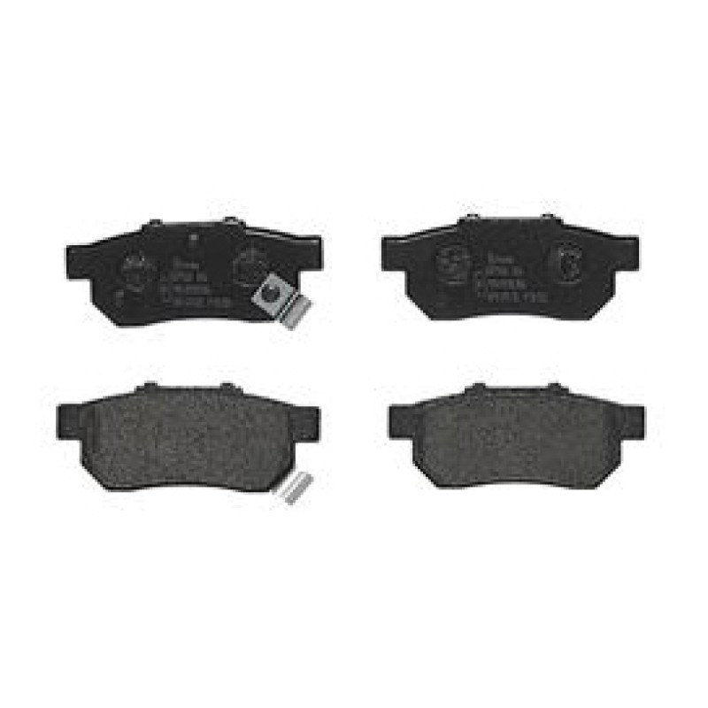Remblokkenset Achteras Brembo premium
