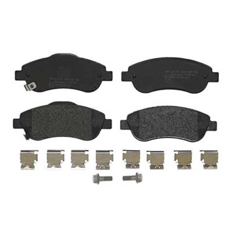 Remblokkenset Vooras Brembo premium