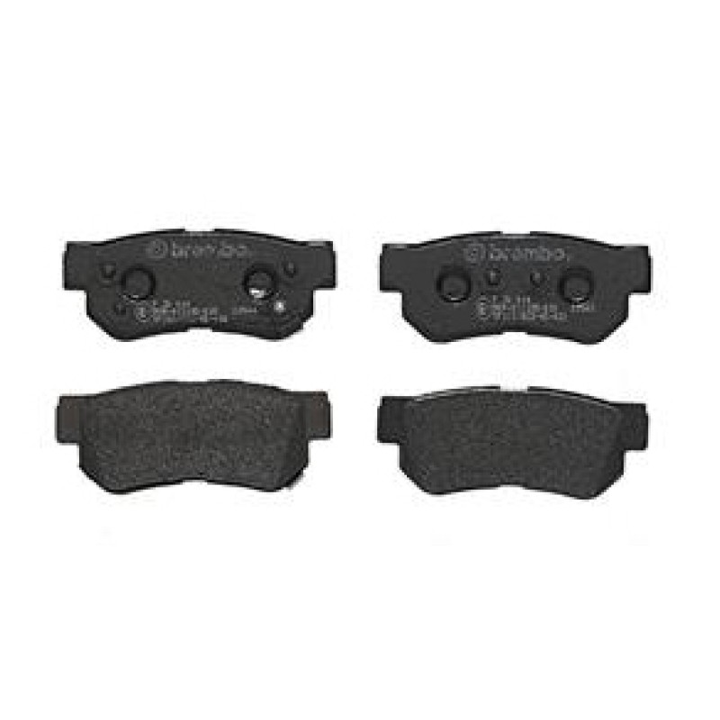 Remblokkenset Achteras Brembo premium