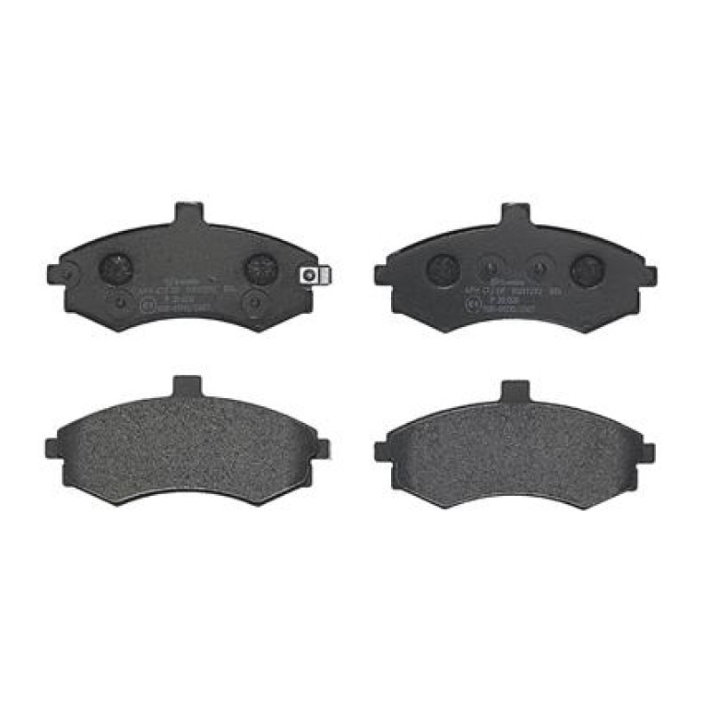Remblokkenset Vooras Brembo premium