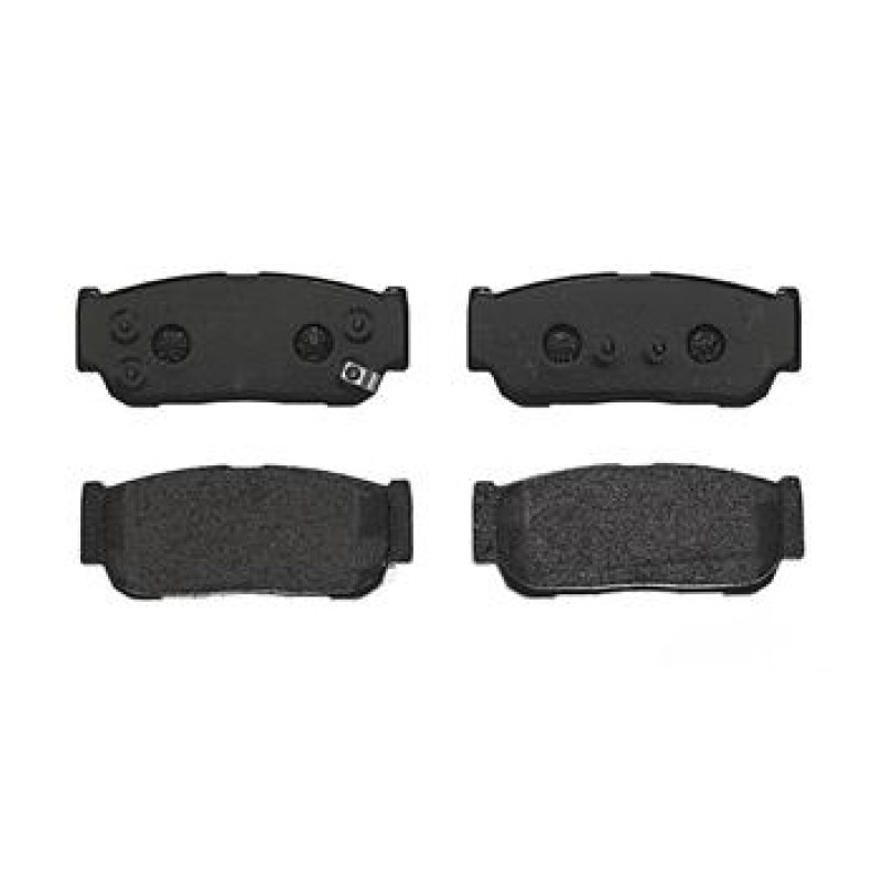 Remblokkenset Achteras Brembo premium