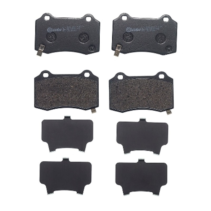 Remblokkenset Achteras Brembo premium