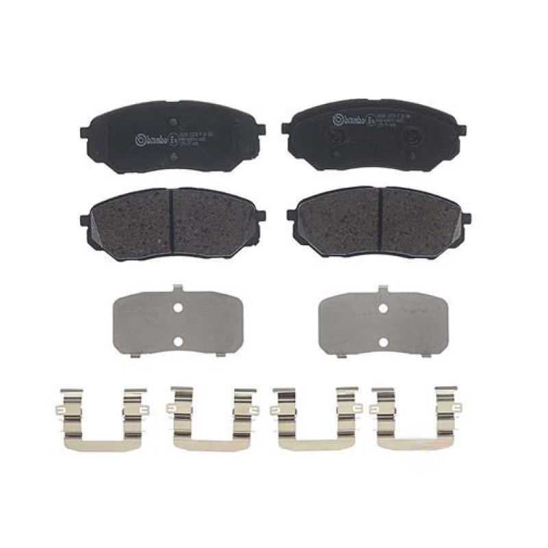 Remblokkenset Vooras Brembo premium
