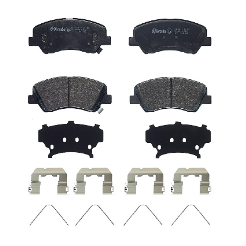 Remblokkenset Vooras Brembo premium