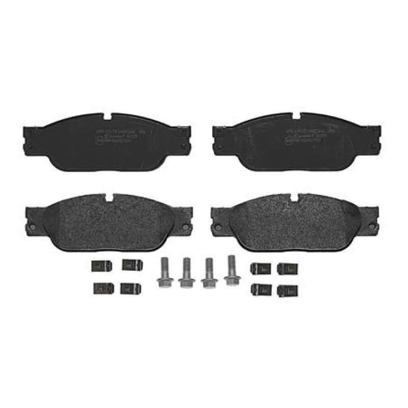 Remblokkenset Vooras Brembo premium