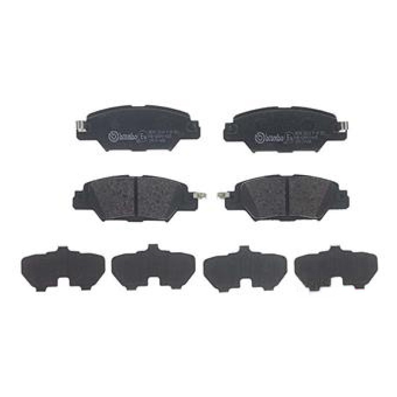 Remblokkenset Achteras Brembo premium