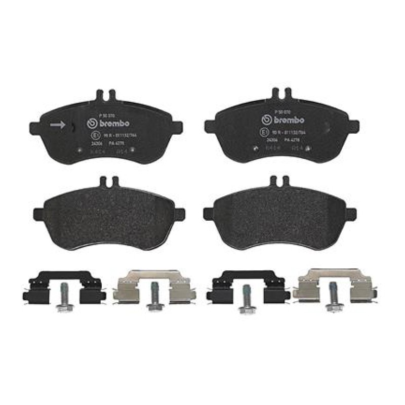 Remblokkenset Vooras Brembo premium