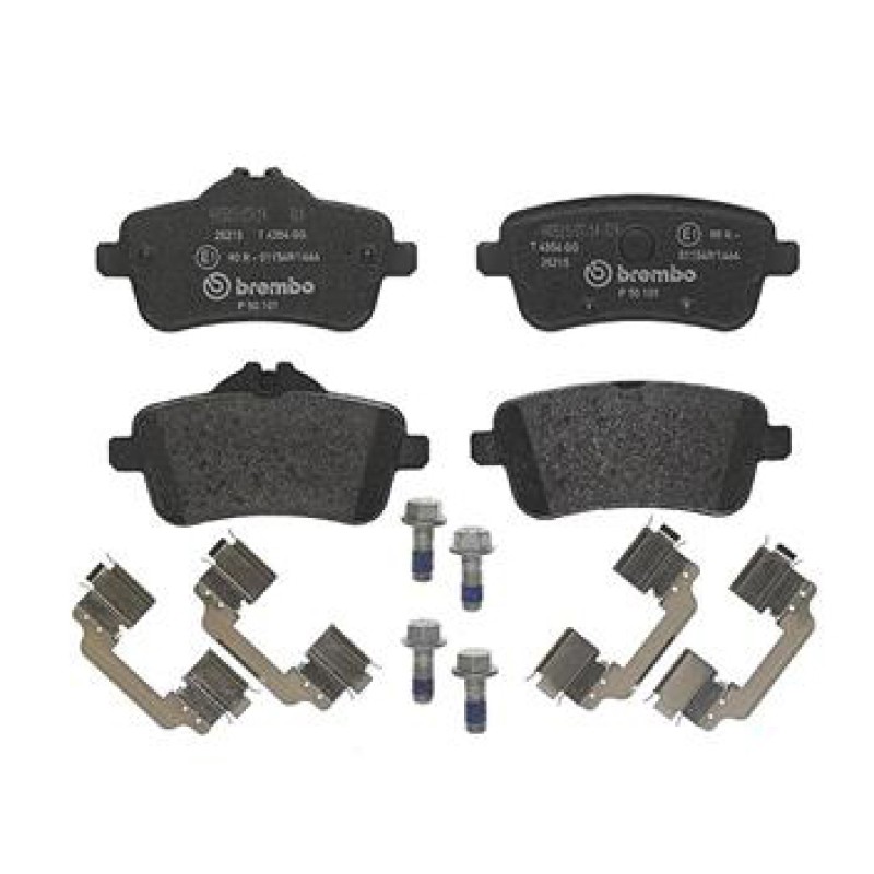 Remblokkenset Achteras Brembo premium