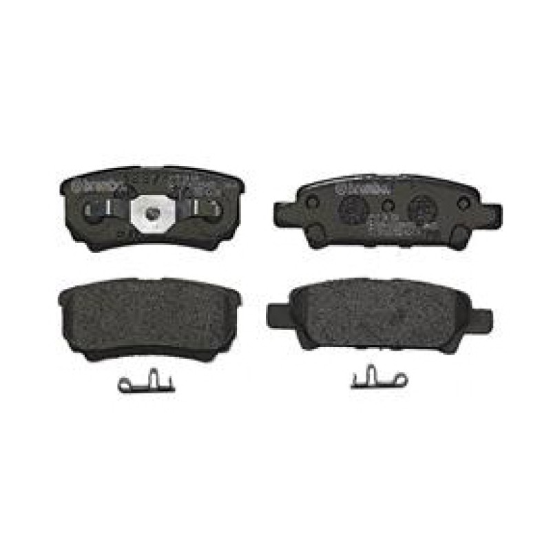 Remblokkenset Achteras Brembo premium