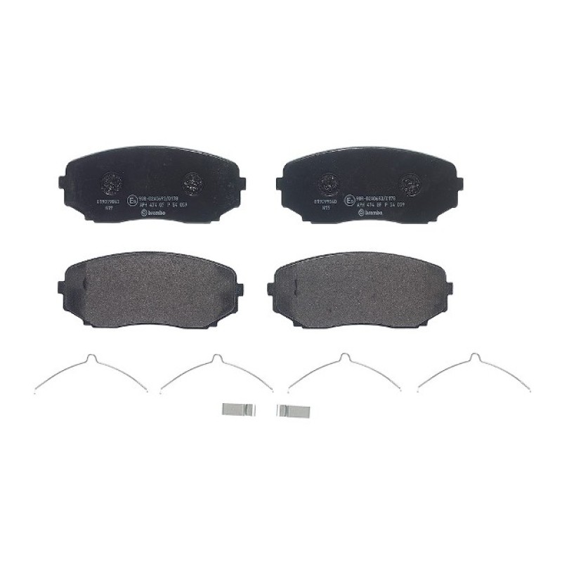 Remblokkenset Vooras Brembo premium