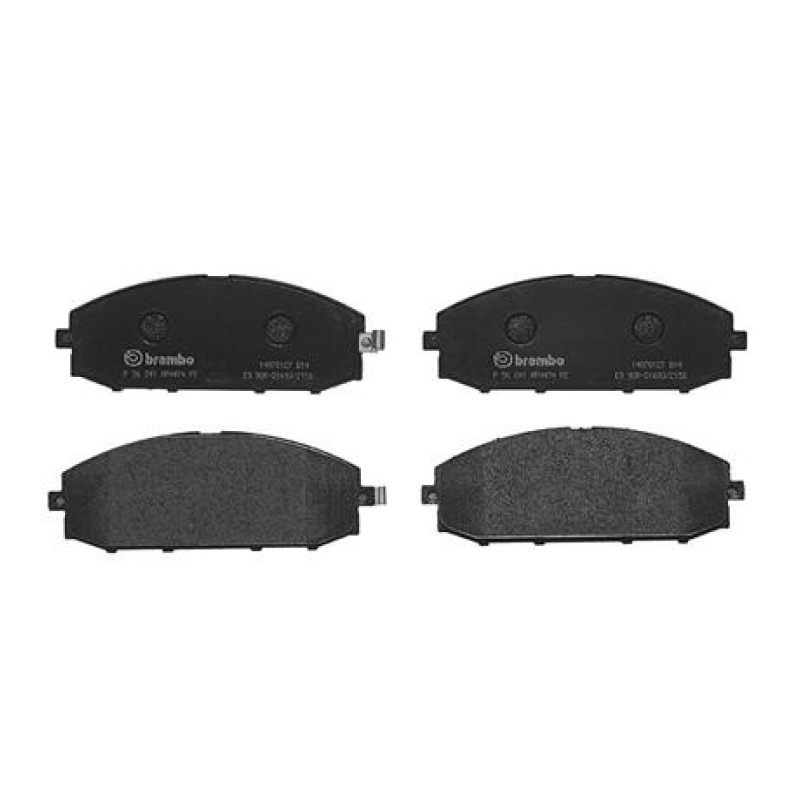 Remblokkenset Vooras Brembo premium