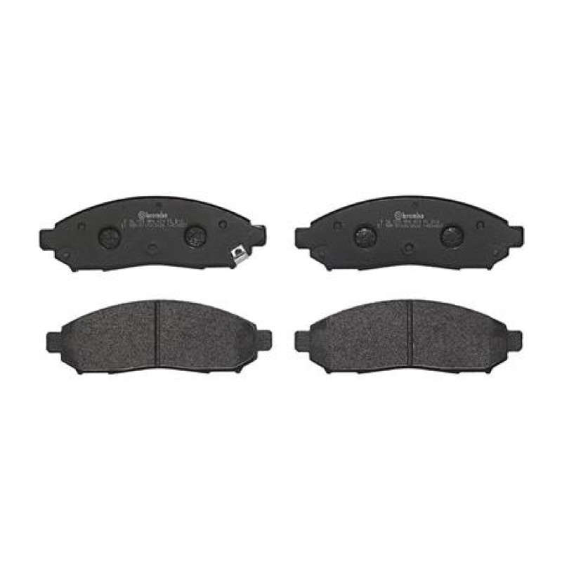 Remblokkenset Vooras Brembo premium