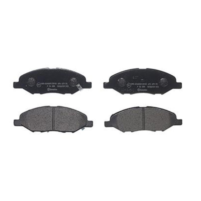 Remblokkenset Vooras Brembo premium