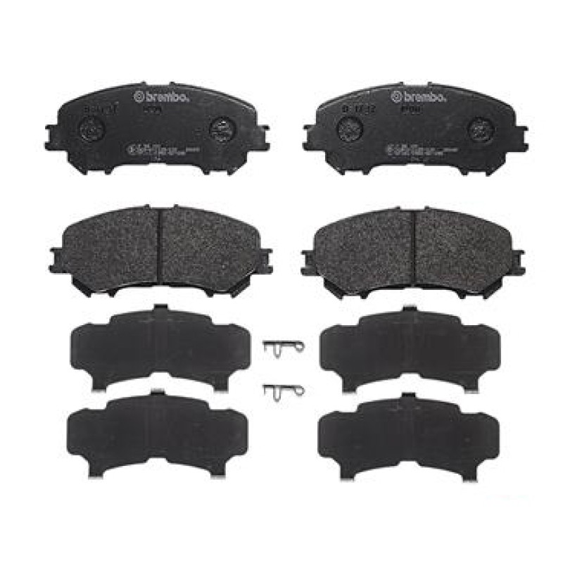 Remblokkenset Vooras Brembo premium