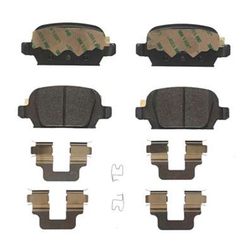 Remblokkenset Achteras Brembo premium