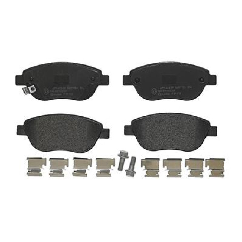 Remblokkenset Vooras Brembo premium