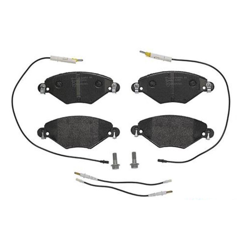Remblokkenset Vooras Brembo premium