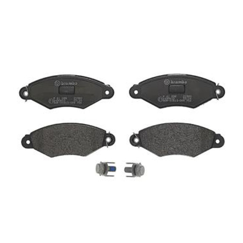 Remblokkenset Vooras Brembo premium