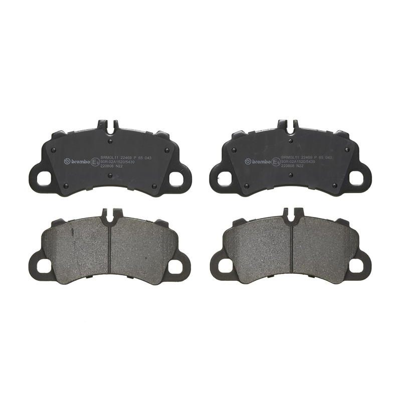 Remblokkenset Vooras Brembo premium